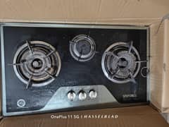Glass top stove