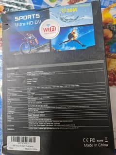 4k WiFi action camera