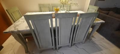 8 seater dining table