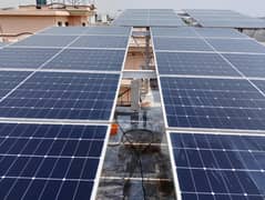 Solar panel wash service available in Lahore