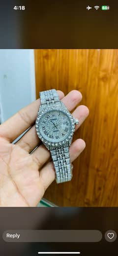 Full Diamond Style Luxury Watch