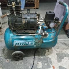 50 ltr air compressor for sell running halat main03469515789 kahuta