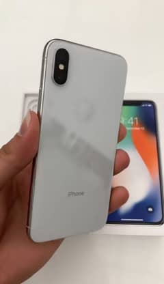 iPhone X 256 GB with box WhatsApp number 0314/67/23/435/