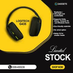  Logitech G435 Wireless Gaming Headset – Used Only Once – Like New