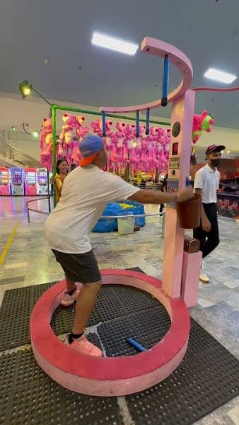 Dropping stick game machine 2