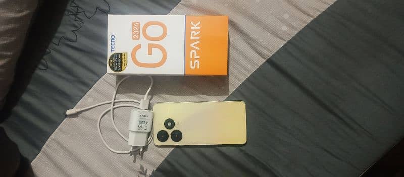 TECHNO SPARK GO Slightly Used Available with Box and Charger. 1