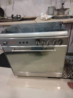 General brand gas electric stove oven
