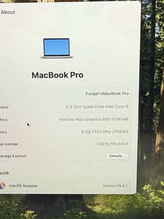 Mac book pro 2018