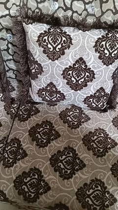 6 seater sofa with table