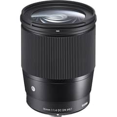 Sigma 16mm f/1.4 DC DN Contemporary Sony E Mount Lens