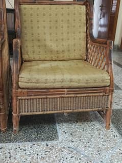 Cane Sofa set