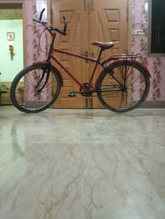 Classic Heavy-Duty Roadster Bicycle – Strong & Comfortable Ride
