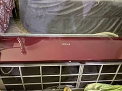 Haier AC red colour