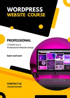 Professional WordPress website Design Course