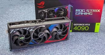 Rtx 4090 Asus Rog strix box graphic card