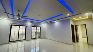 New upper portion for rent 4 bedroom with 5 attached bathroom drawing dining TV lounge kitchen sarvent quter rent