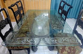 Home Used Dinning Table for Sale Condition  7/10  -  Final Price 35000