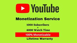 buy 1k subscribers 4k watch time nondrop youtube channel monetization