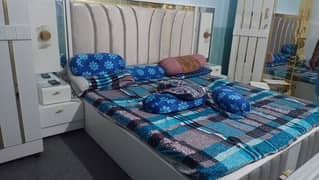 bed dressing and wardrobe