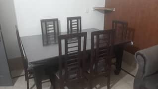 Dining Table with 6 chair