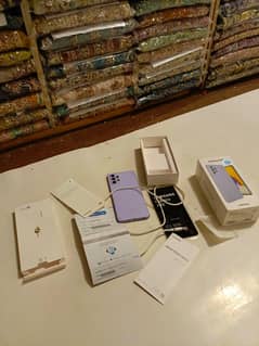 samsung glaxy A72 with box official pta proved