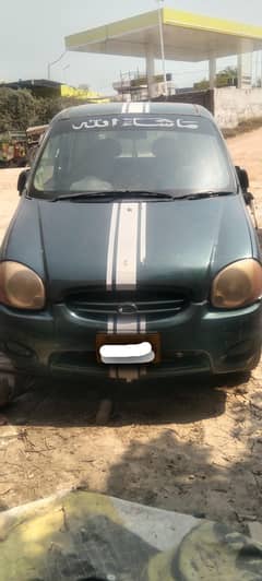 Hyundai santro 2002 green ac working