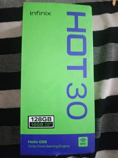 infinix hot 30 8+8  128gb. . Dabba charger available