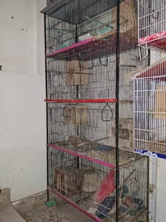 Cage for birds