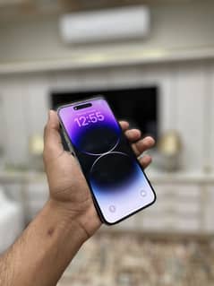 Iphone 14 pro max 128gb FU sim time available