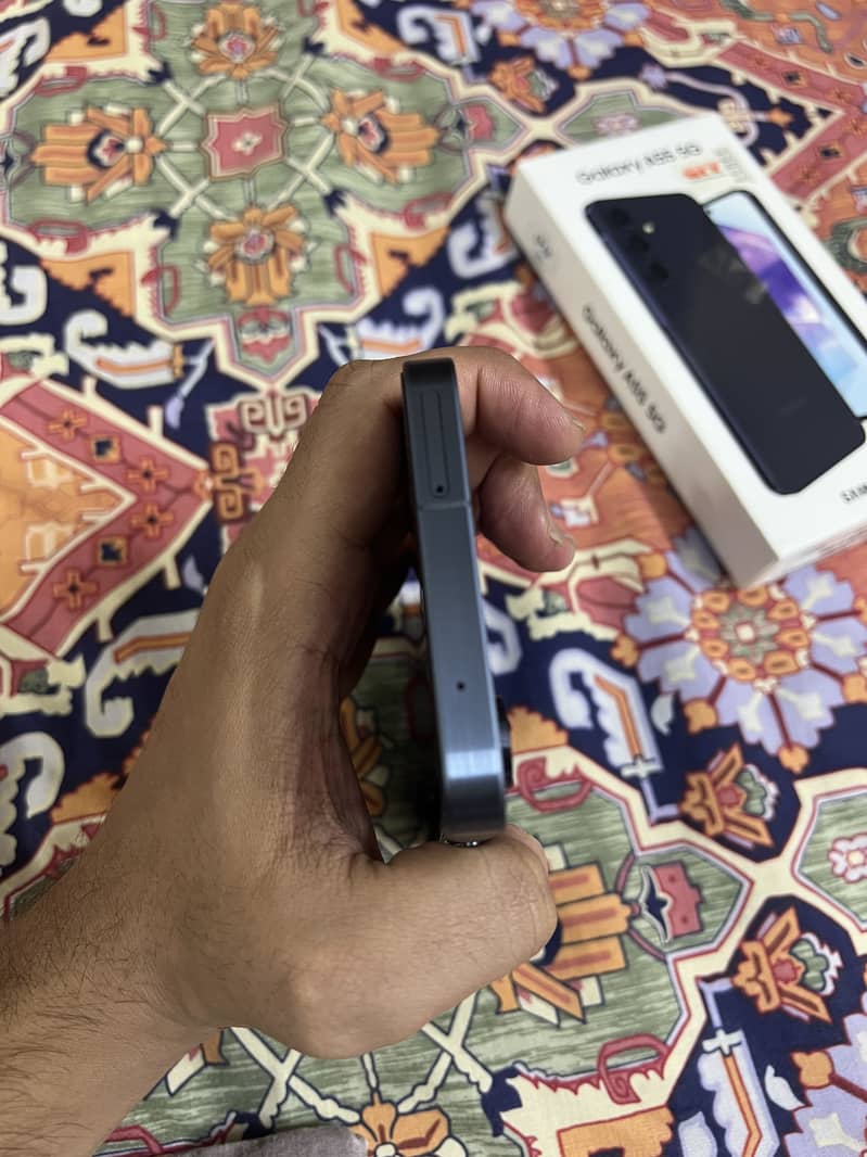 Samsung A55 Scratch less like box open 2