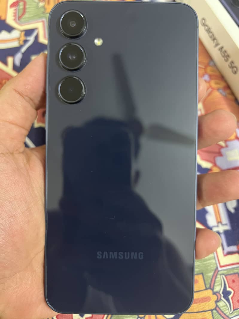 Samsung A55 Scratch less like box open 3