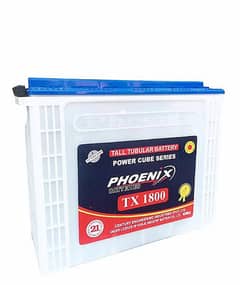 Phoneix Tx1800 tubler 4 batteries.