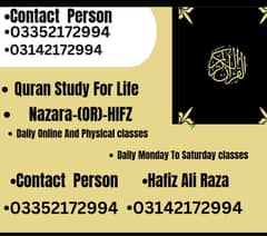 online or physical classes Holy Quran tutor Available