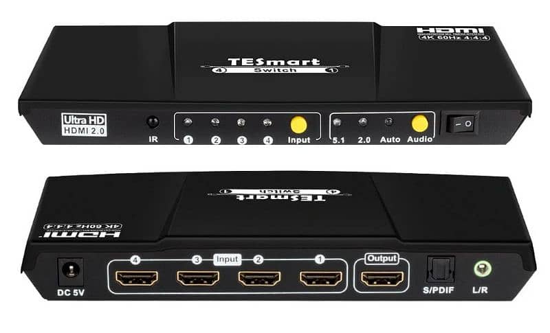HDMI SWITCHER 4 PORT BRAND NEW (03217080556 whatsapp) 3