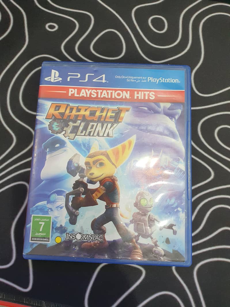 PS4 CD Rachet Clank Game Ps4 CD used working condition. 0