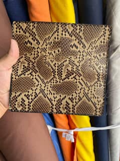 Pure leather crafted wallet pure leather