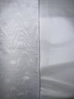 Men unstitched fabric cotton white