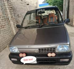 mehran 2013 model