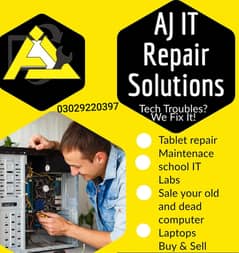aj it computer laptop repairing & services