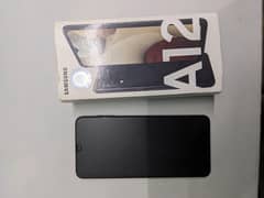 Samsung A12 w original box and charger