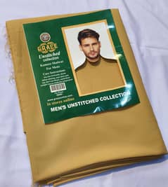 Grace Fabrics high quality unstitch suit for men's