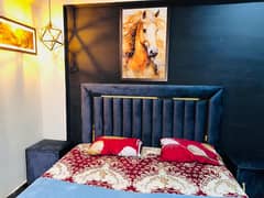 2 Bedroom Fully Furnished Hotel Apartments Flat for Rent Per Day Bahria Town Lahore
