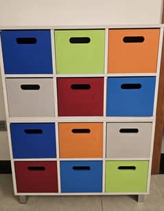 Colorful Storage Cabinet with Drawrers - Great for kids room