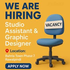 Photography Studio Assistant / Graphic Designer