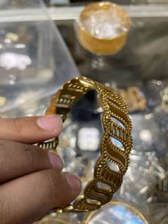 “Traditional 21kGold plated Bangles”