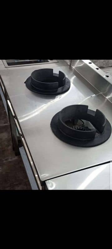 warking table making table preparation table is in pure ss 6