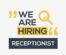 Receptionist Required for a Clinic