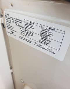 Haier AC DC inverter 1.5 ton for sale my call WhatsApp 0336=300=51=92