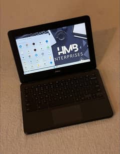 Dell 3100 Chromebook Touchscreen 4/32gb playstore latest update 2029