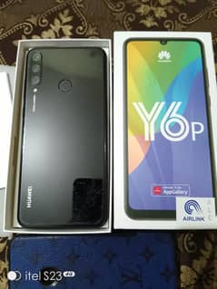 Huawei Y6p 3/64 GB good condition complete box PTA official Read Add.